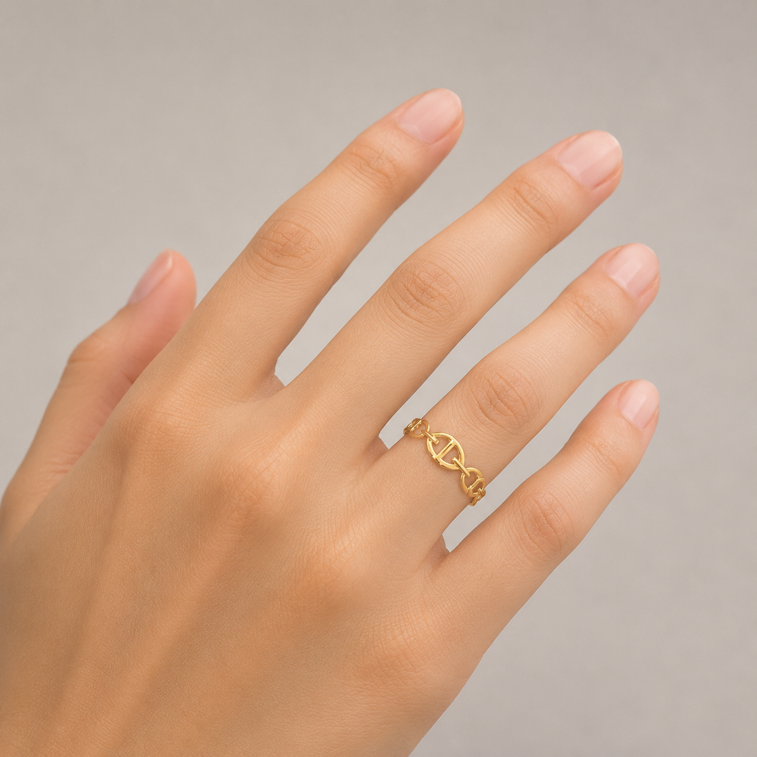 Rings 166(Adjustable) - 316L stainless steel by Qimati