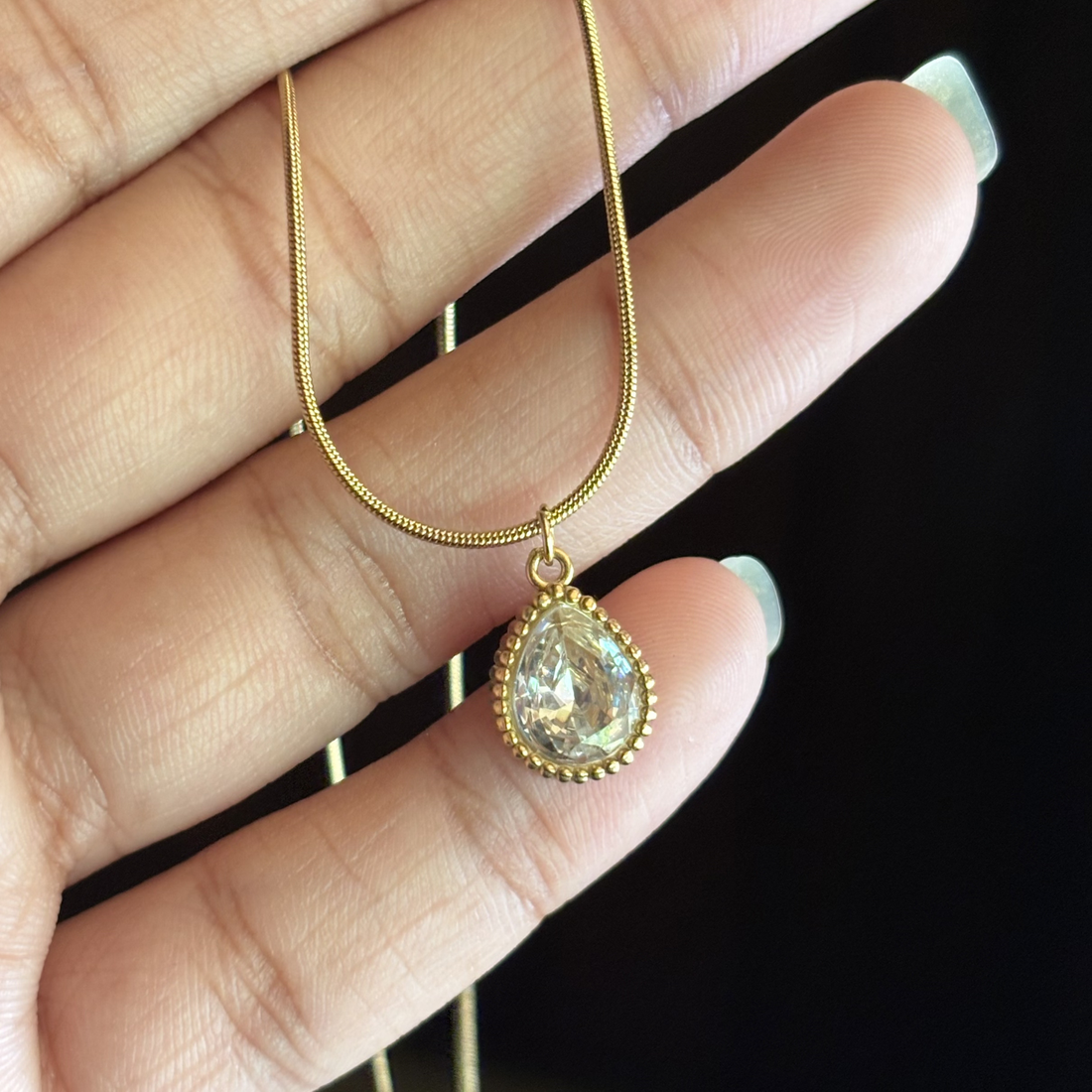 Necklace 1008 - 316L stainless steel by Qimati