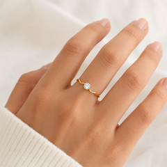 Rings 164 - 316L stainless steel by Qimati