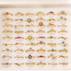 Rings 223 (Set of 10 Different Rings for 750/-)
