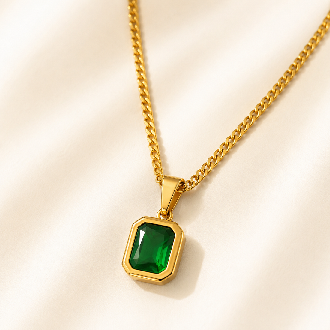 Necklace 1041 - 316L stainless steel by Qimati