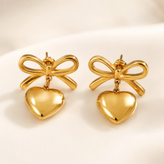 Earrings 501 - 316L stainless steel by Qimati