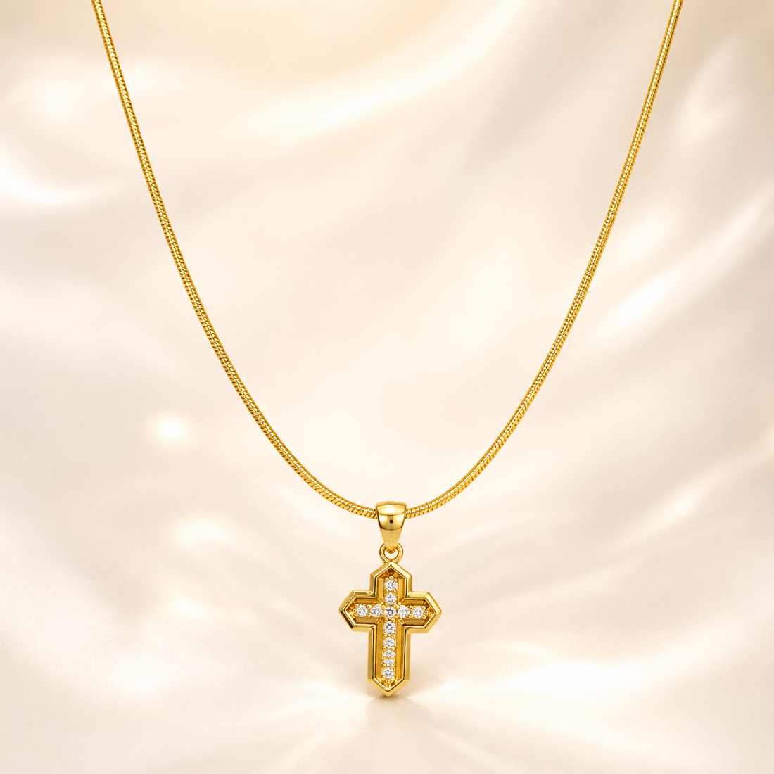 Necklace 1054 - 316L stainless steel by Qimati