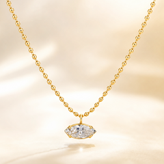 Necklace 1064 - 316L stainless steel by Qimati