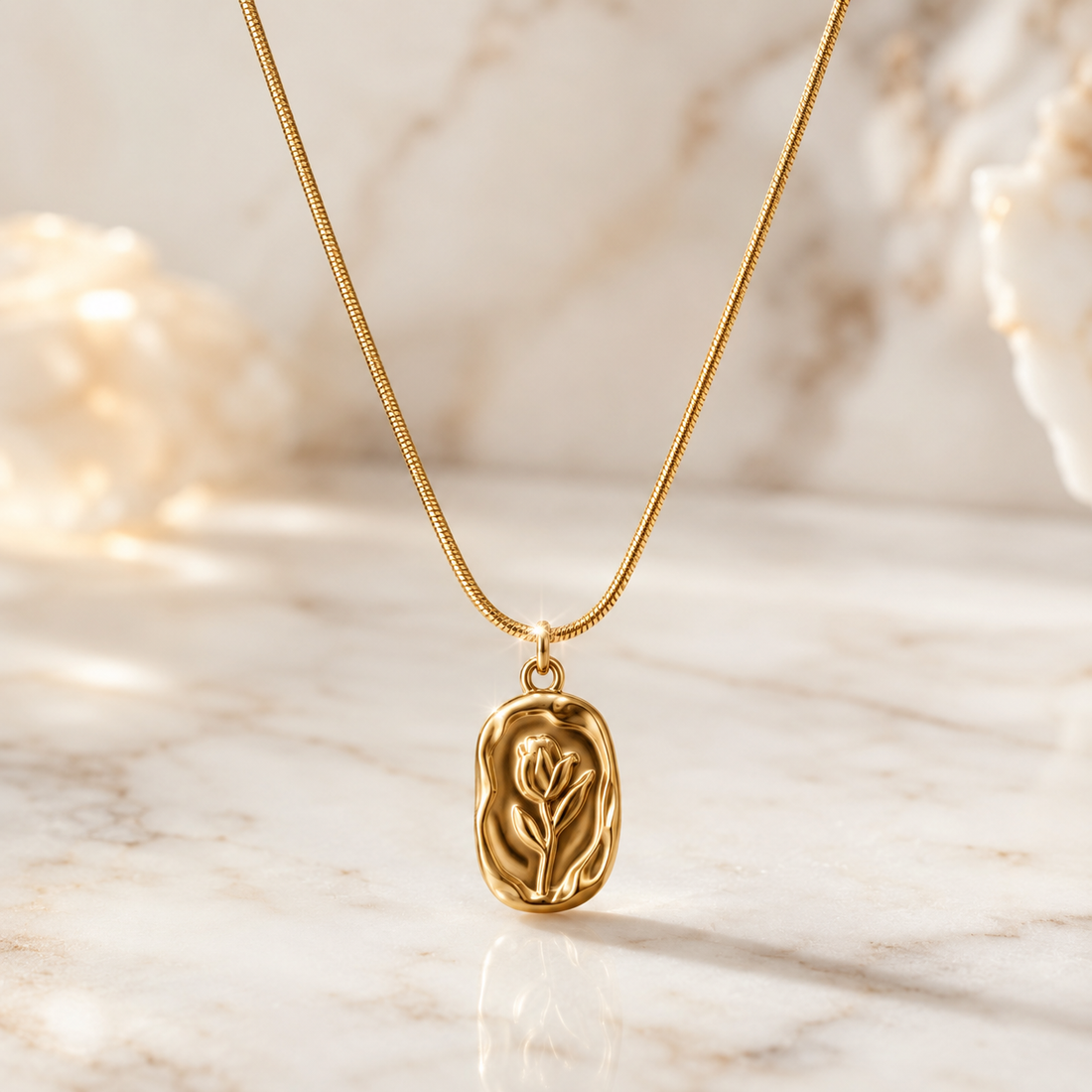 Necklace 1128 - 304 stainless steel by Qimati