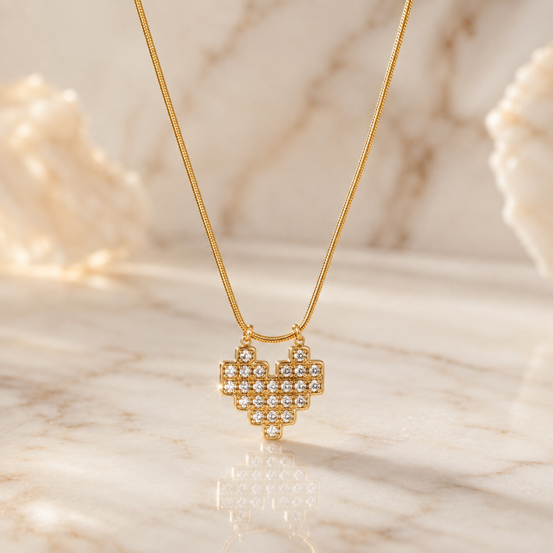 Necklace 1123 - 304 stainless steel by Qimati
