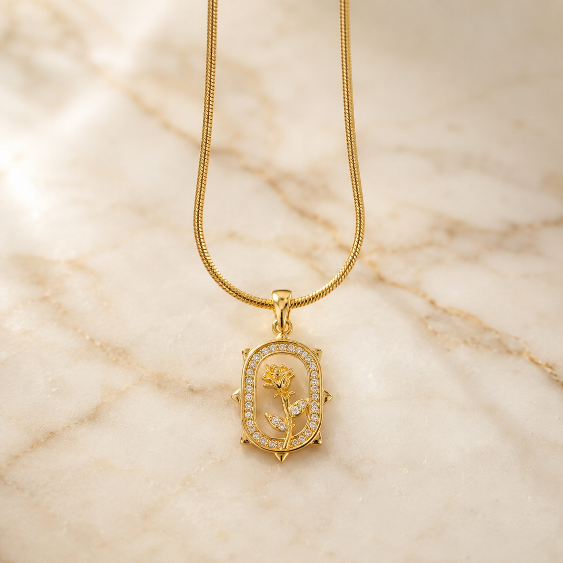 Necklace 1209 - 316L stainless steel by Qimati