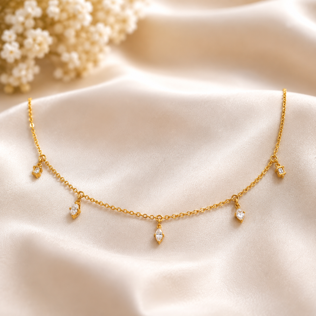 Necklace 995 - 316L stainless steel by Qimati