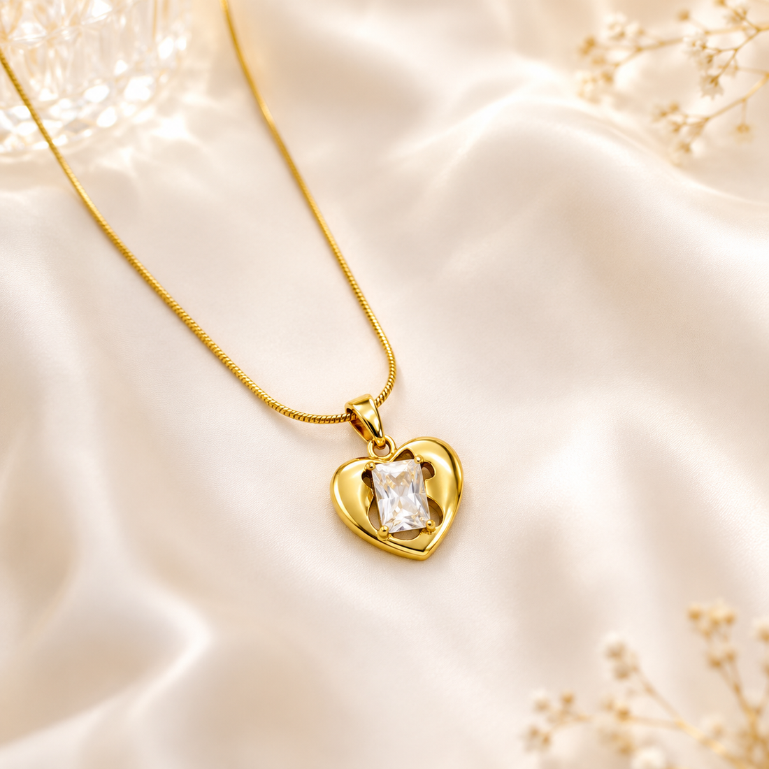 Necklace 769 - 316L stainless steel by Qimati