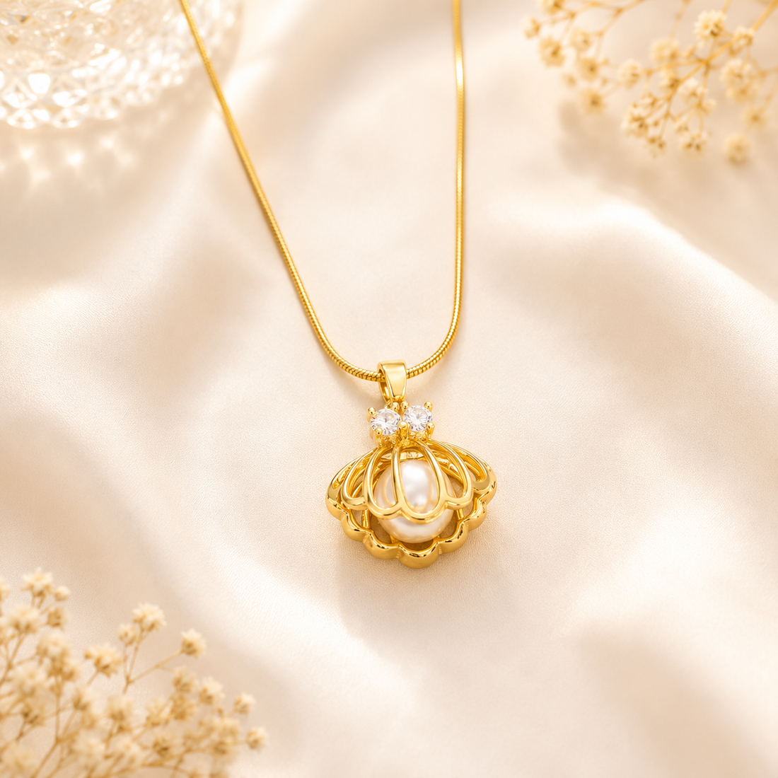 Necklace 772 - 316L stainless steel by Qimati