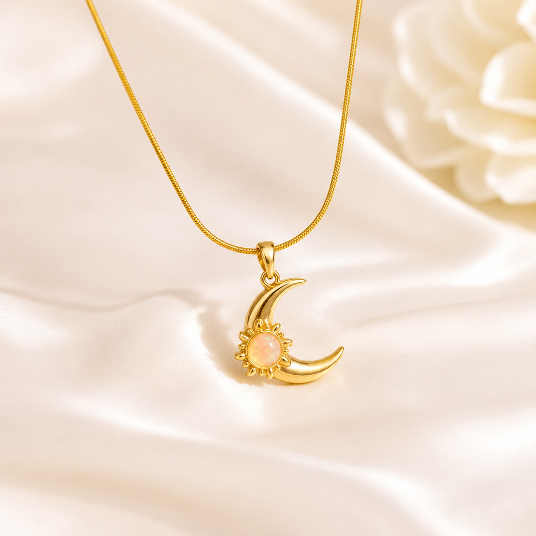 Necklace 776 - 316L stainless steel by Qimati
