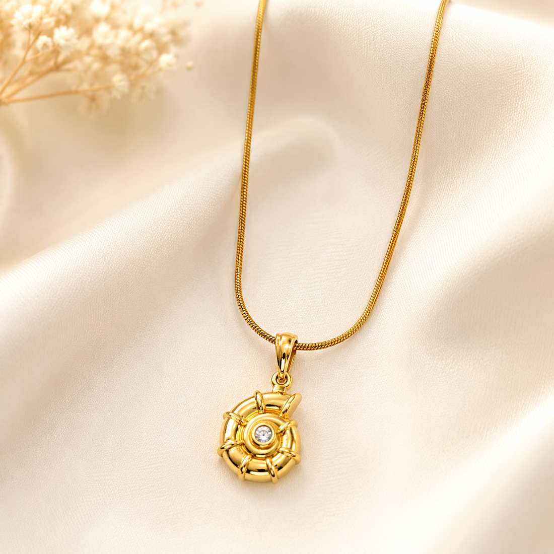 Necklace 845 - 304 stainless steel by Qimati
