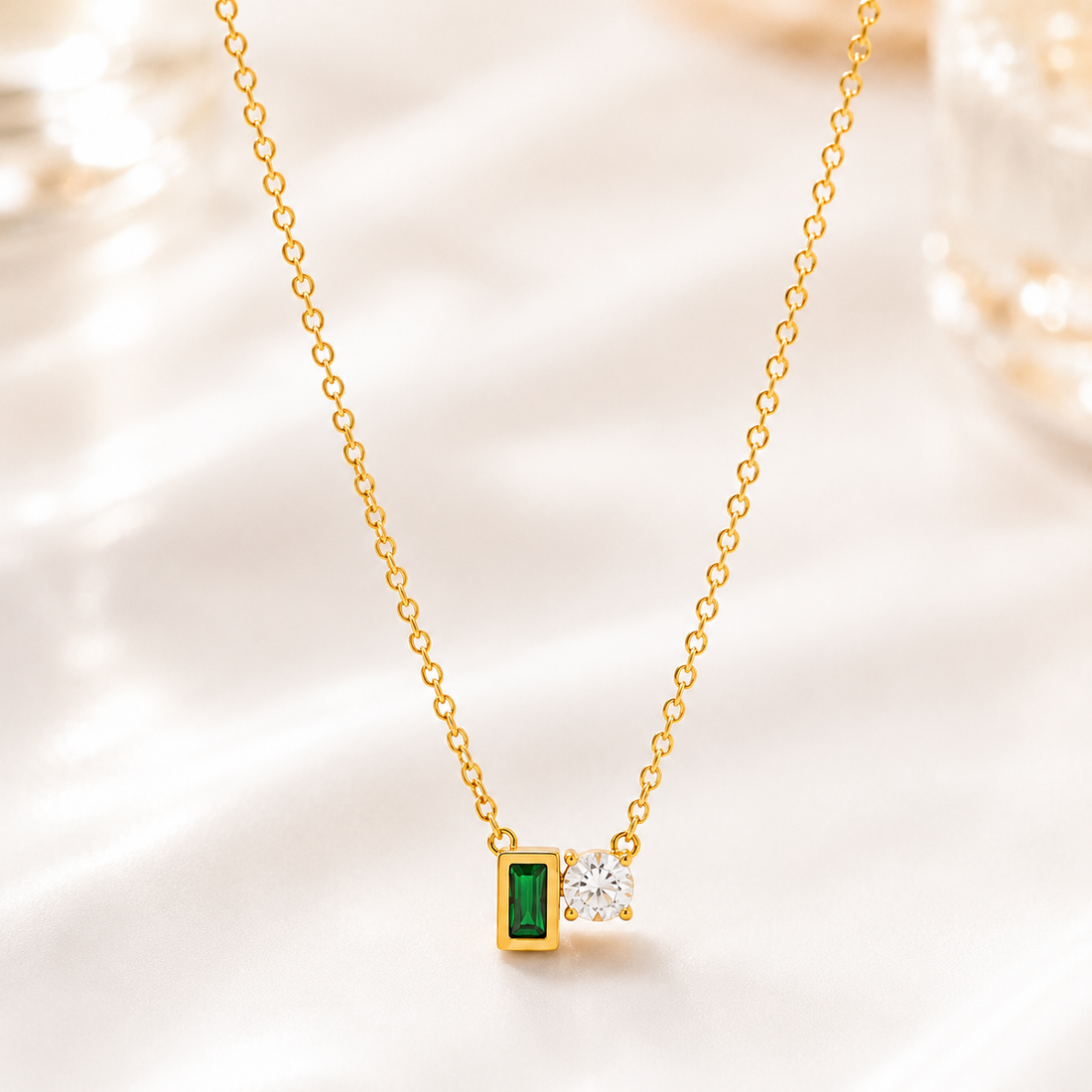Necklace 839 - 316L stainless steel by Qimati