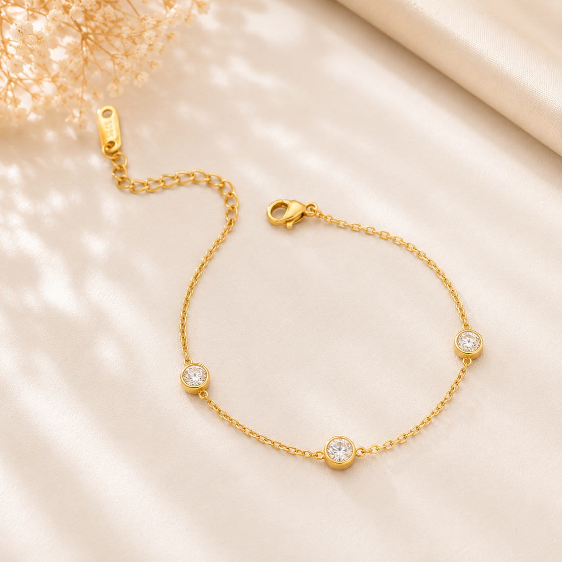 Chain Bracelet 322 - 316L stainless steel by Qimati