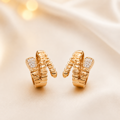 Earrings 444 (Light Rose gold)