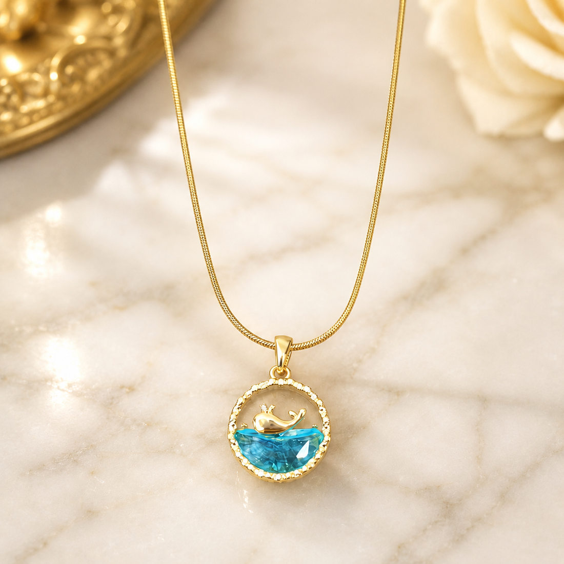 Necklace 672 - 316L stainless steel by Qimati
