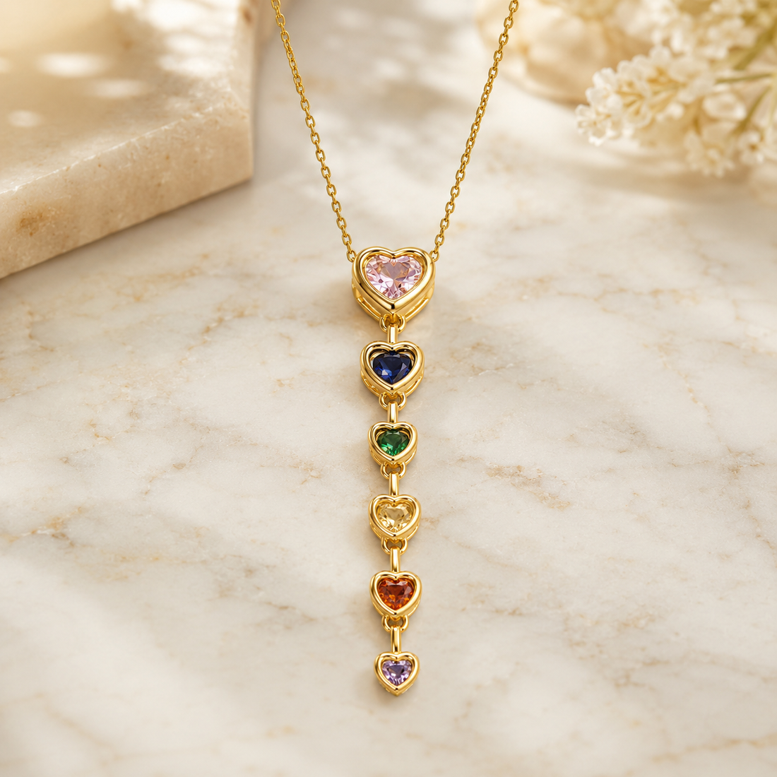 Necklace 686 - 316L stainless steel by Qimati
