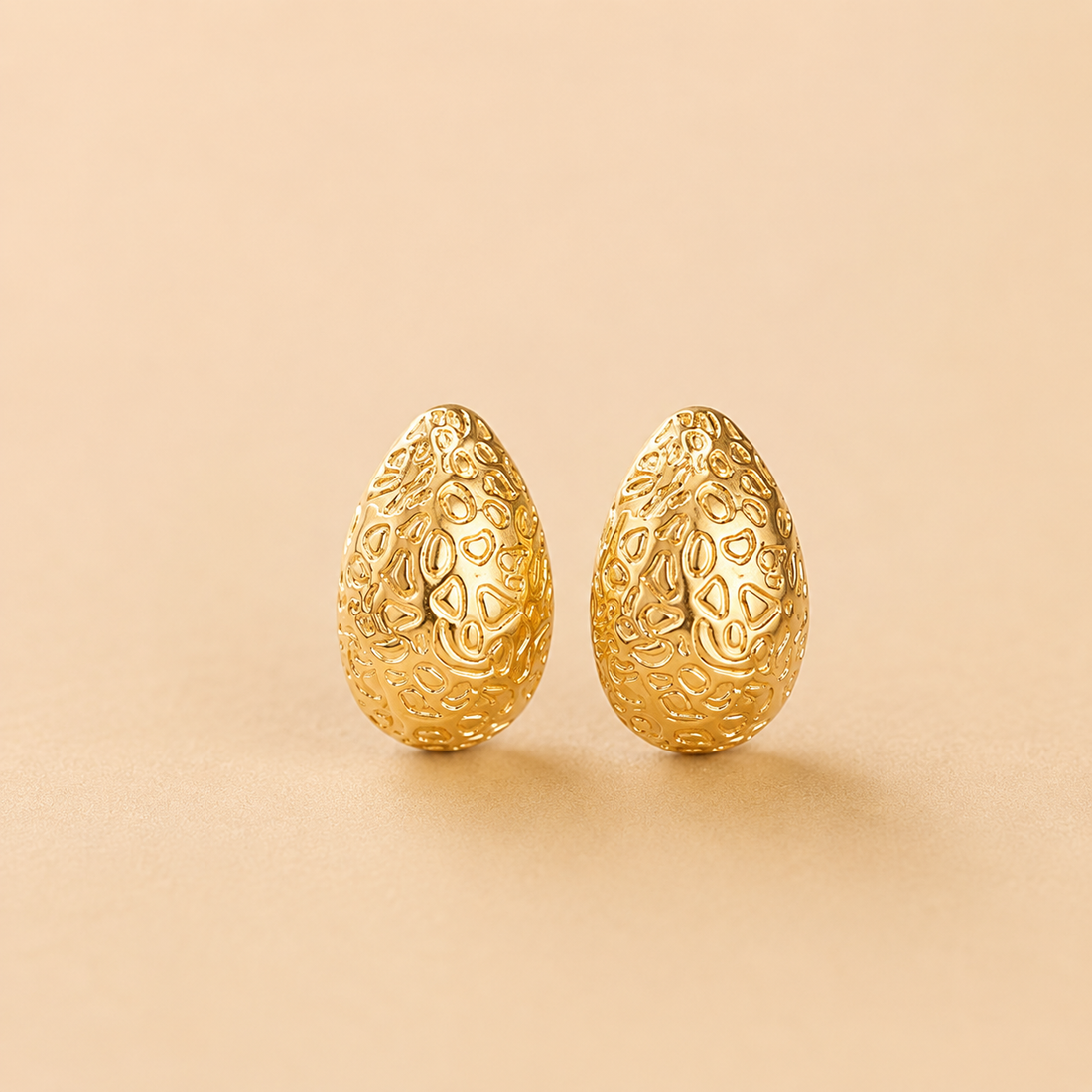 Earrings 272 - 304 stainless steel by Qimati