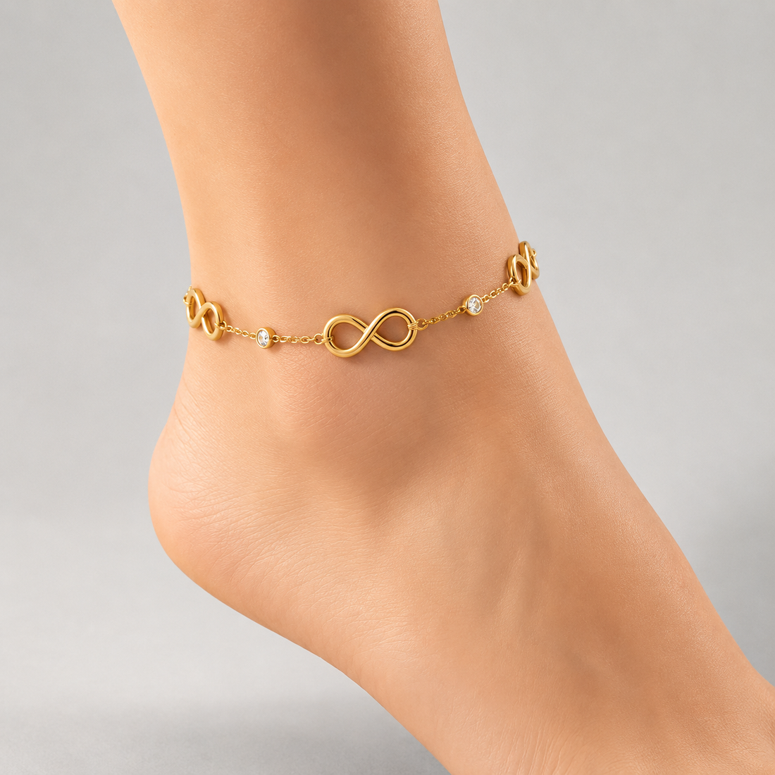 Anklets 063 (Single Piece) - 304 stainless steel by Qimati