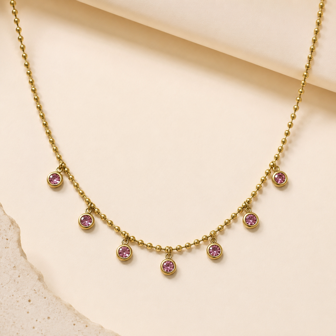 Necklace 593 - 304 stainless steel by Qimati