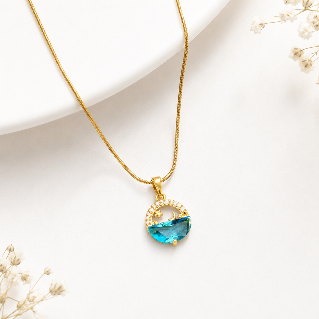 Necklace 641 - 316L stainless steel by Qimati