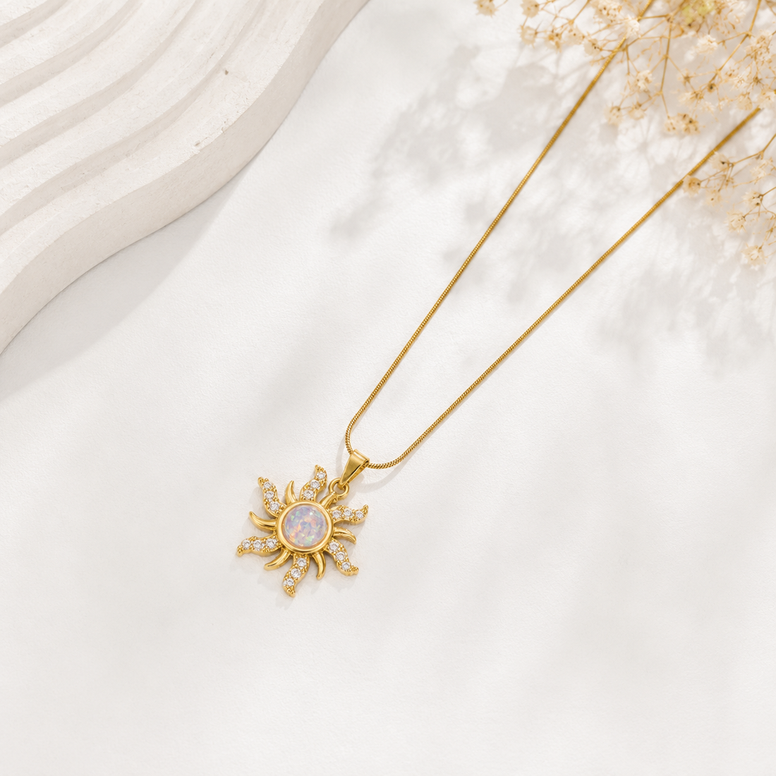 Necklace 640 - 316L stainless steel by Qimati