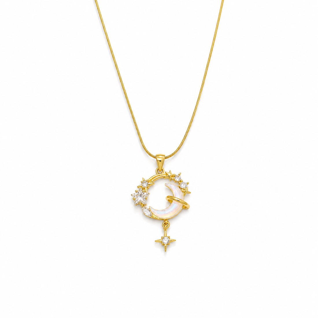 Necklace 653 - 316L stainless steel by Qimati