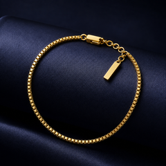 Chain Bracelet 395 - 316L stainless steel by Qimati