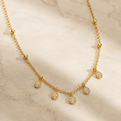 Necklace 1192 - 316L stainless steel by Qimati