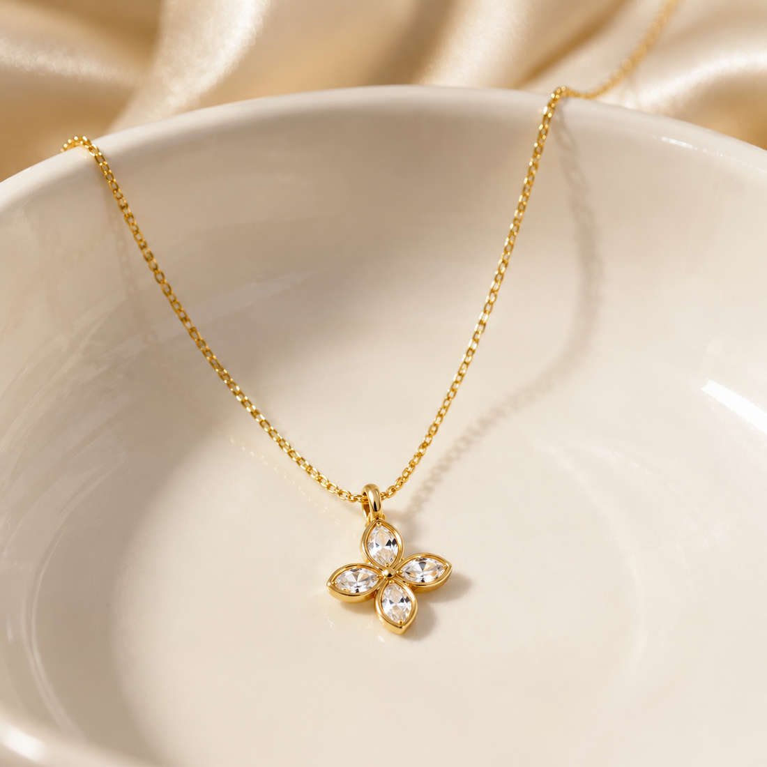 Necklace 1201 - 316L stainless steel by Qimati