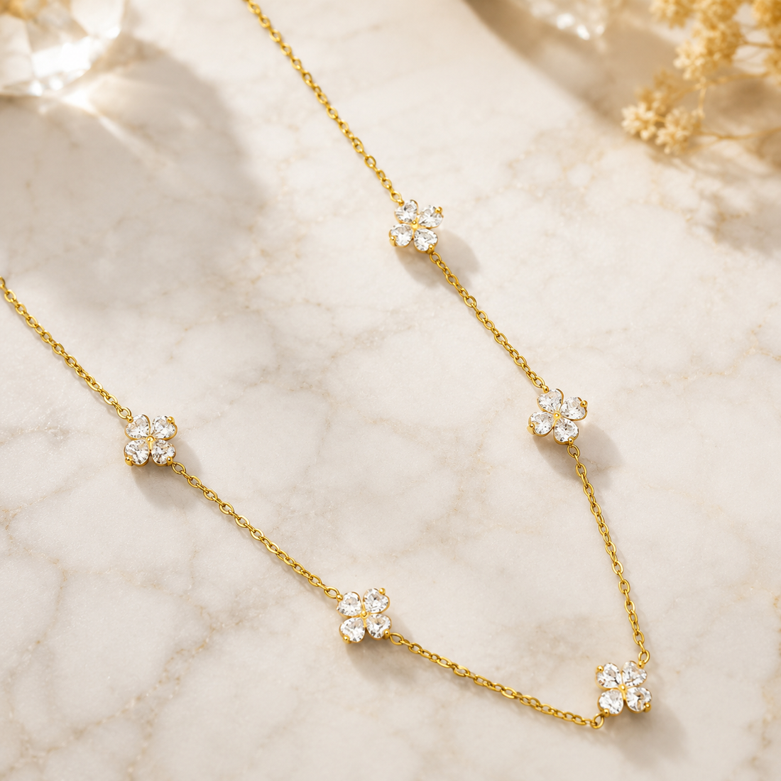 Necklace 743 - 316L stainless steel by Qimati