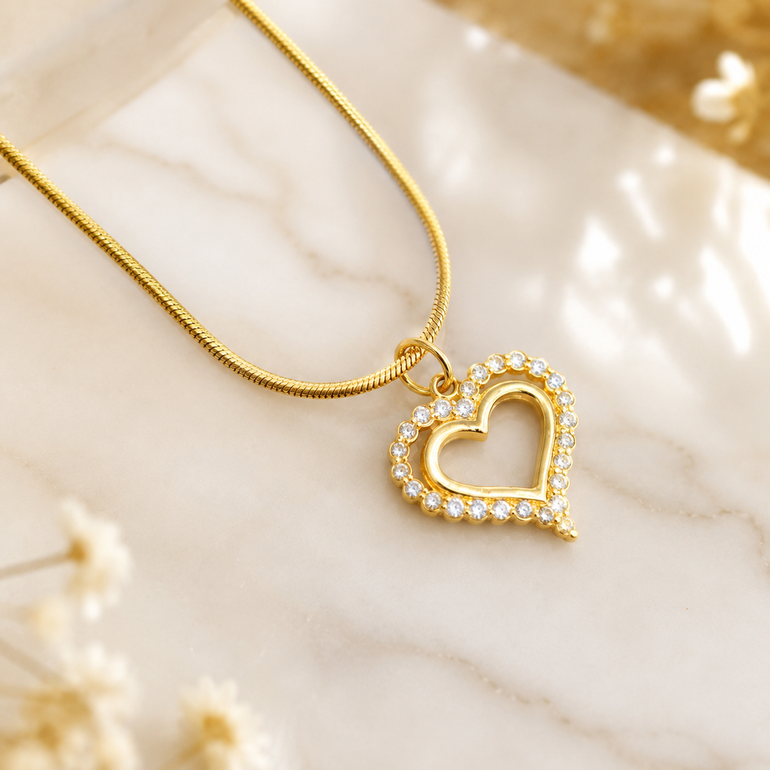 Necklace 708 - 304 stainless steel by Qimati