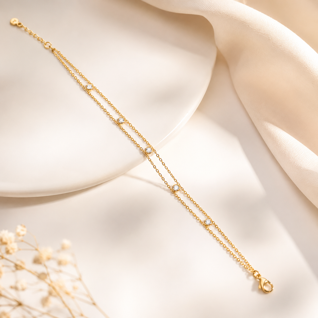 Chain Bracelet 248 - 304 stainless steel by Qimati