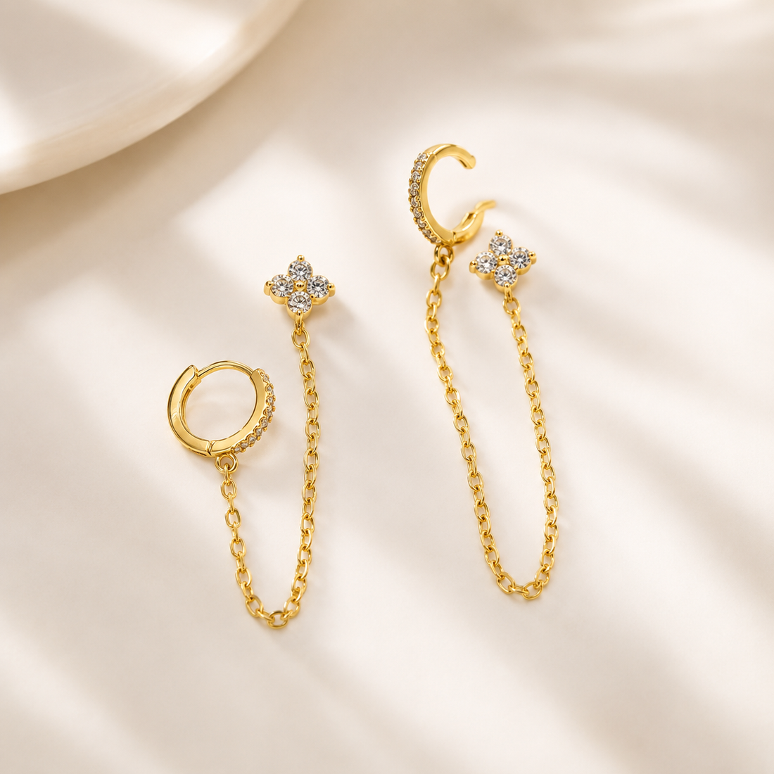 Earrings 347 - 316L stainless steel by Qimati