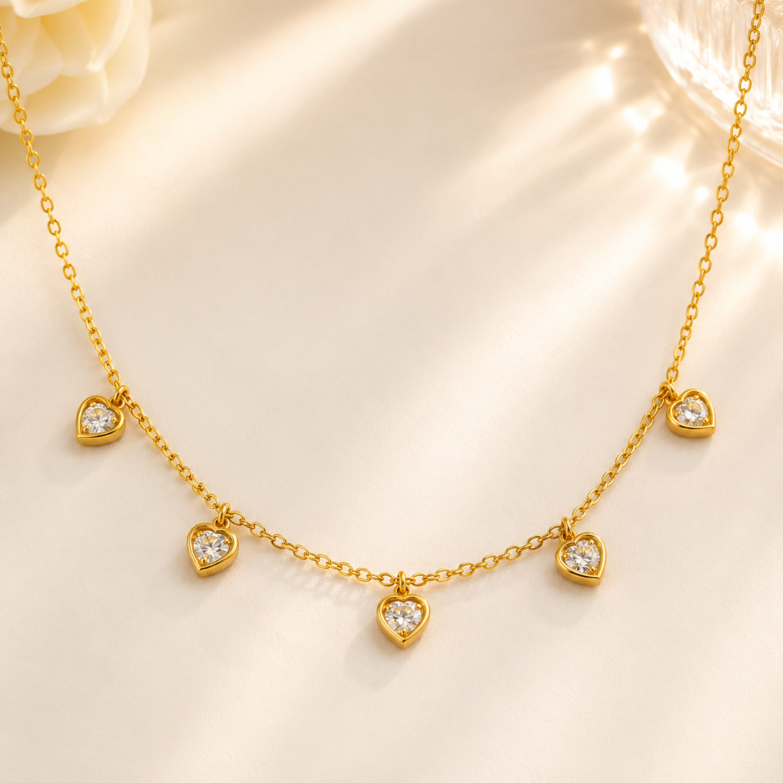 Necklace 724 - 316L stainless steel by Qimati