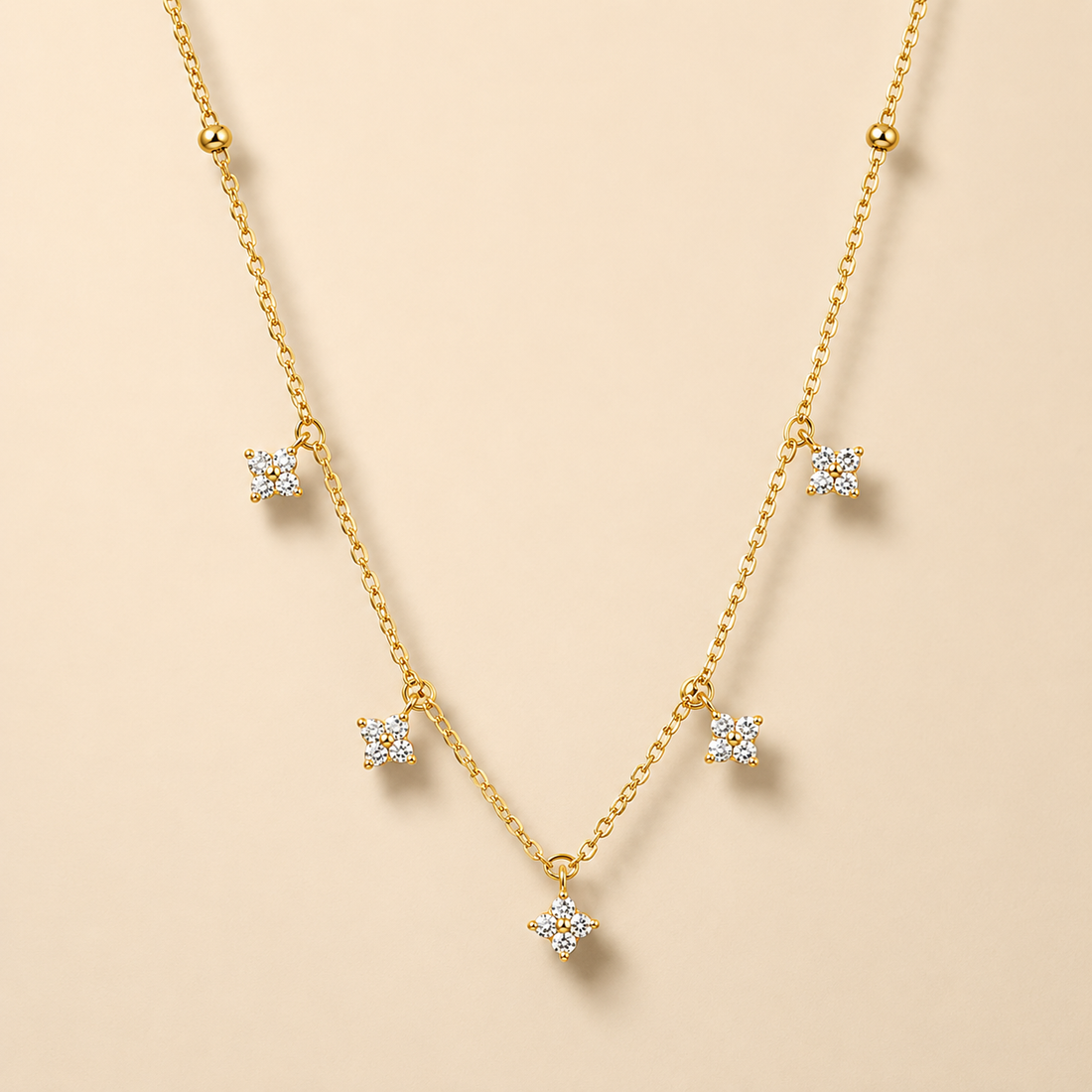 Necklace 428 - 316L stainless steel by Qimati
