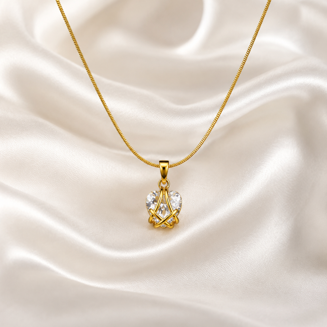 Necklace 622 - 316L stainless steel by Qimati