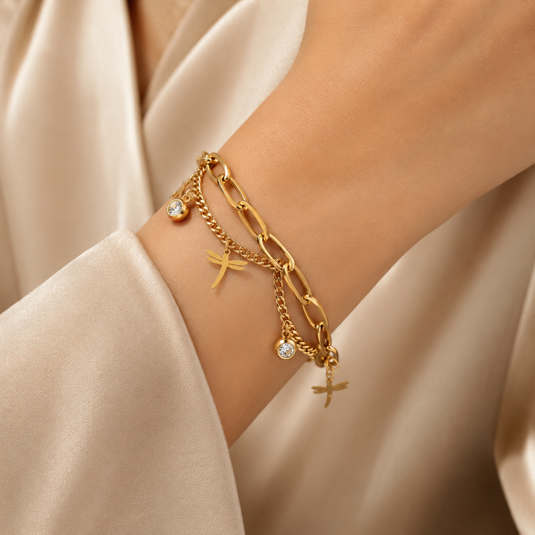Chain Bracelet 219 - 316L stainless steel by Qimati