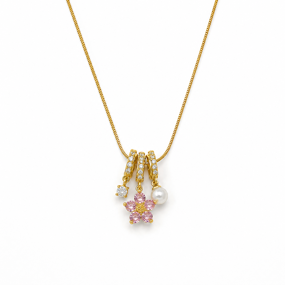 Necklace 627 - 316L stainless steel by Qimati