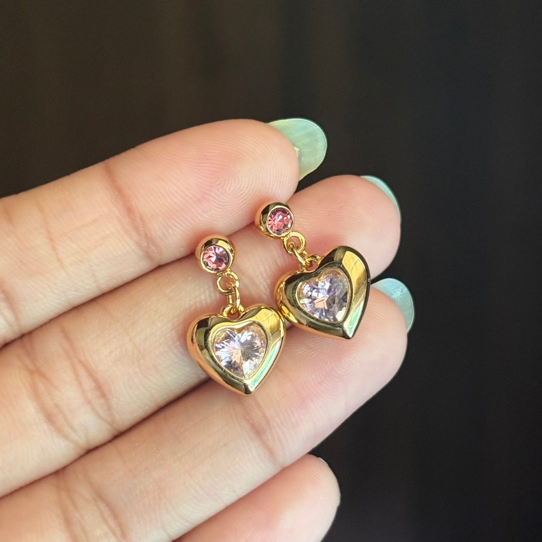 Earrings 020 - 316L stainless steel by Qimati