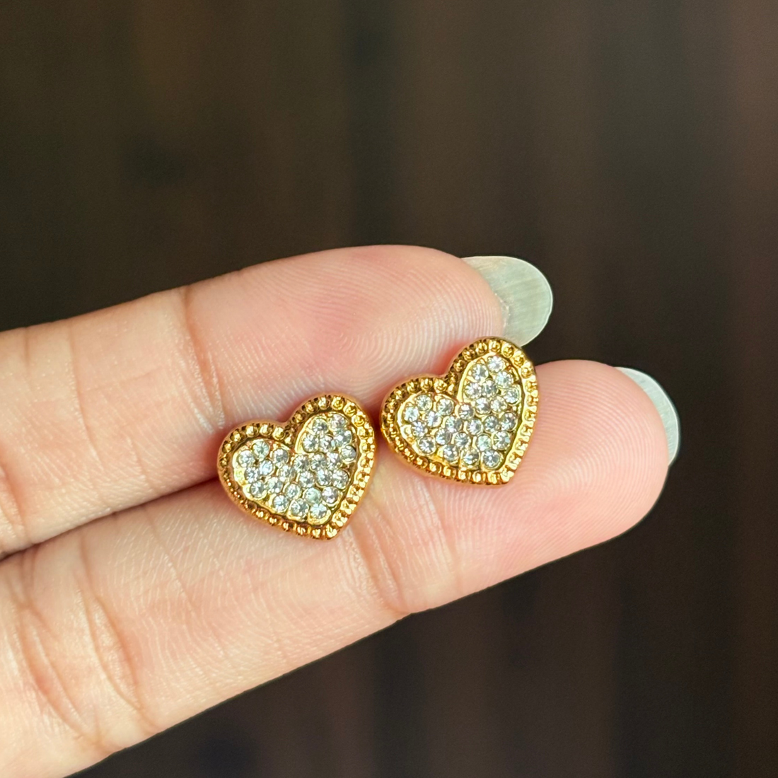 Earrings 021 - 316L stainless steel by Qimati