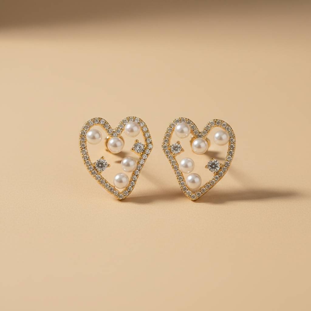 Earrings 023 - 316L stainless steel by Qimati