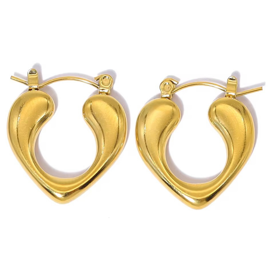 Earrings 002 - 316L stainless steel by Qimati