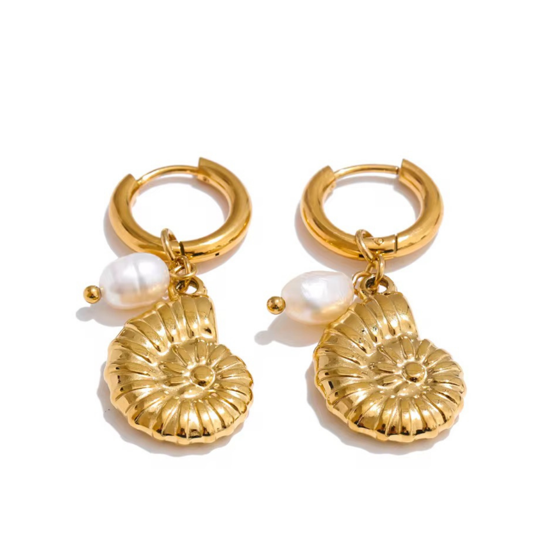 Earrings 029 - 316L stainless steel by Qimati
