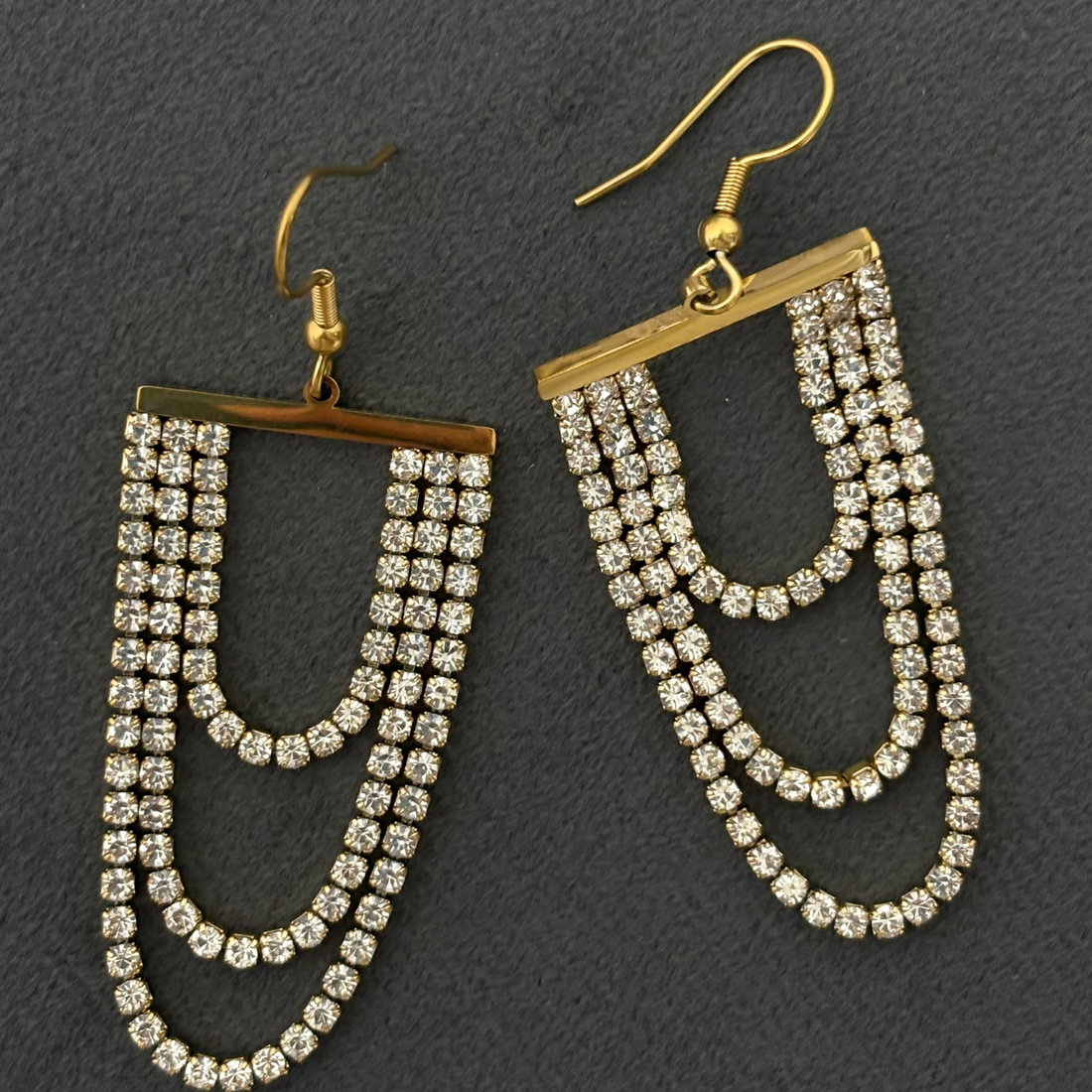 Earrings 057 - 316L stainless steel by Qimati