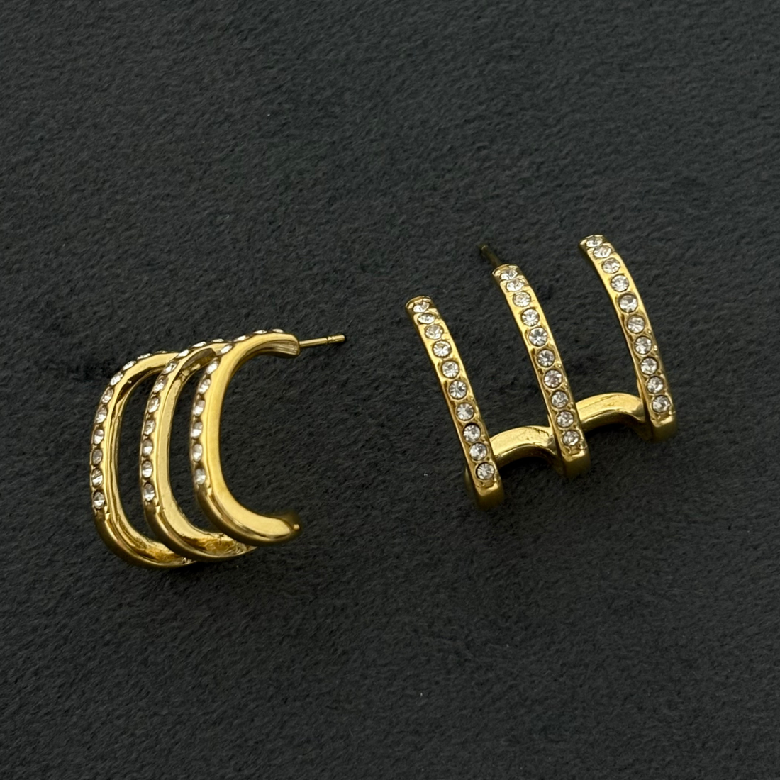 Earrings 059 - 316L stainless steel by Qimati