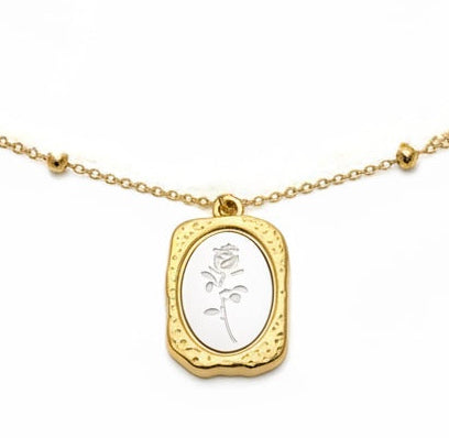 Necklace 123 - 304 stainless steel by Qimati