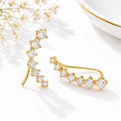 Earrings 573 (Climbers)