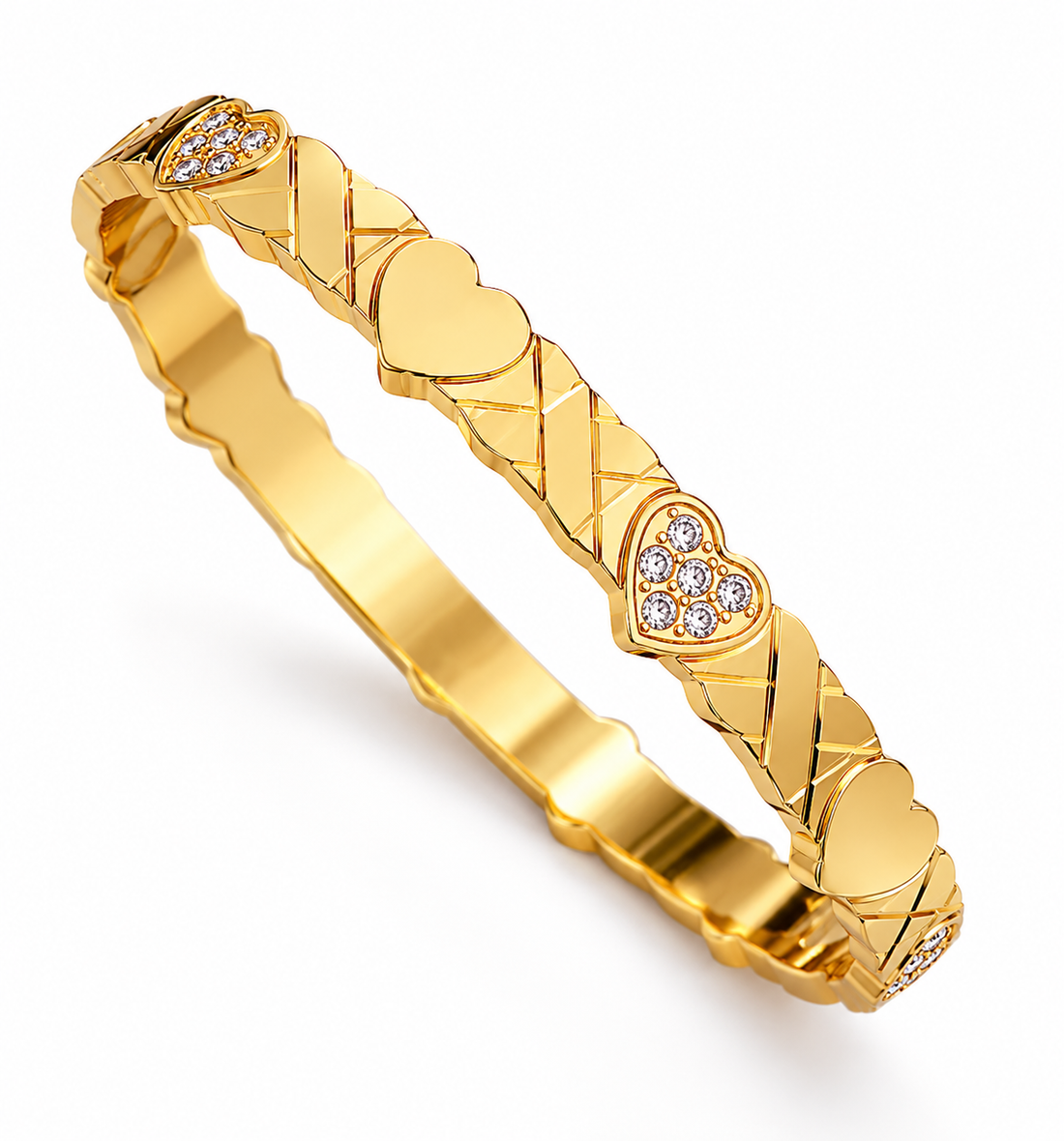Bracelet Kada 012 (Small) - 316L stainless steel by Qimati