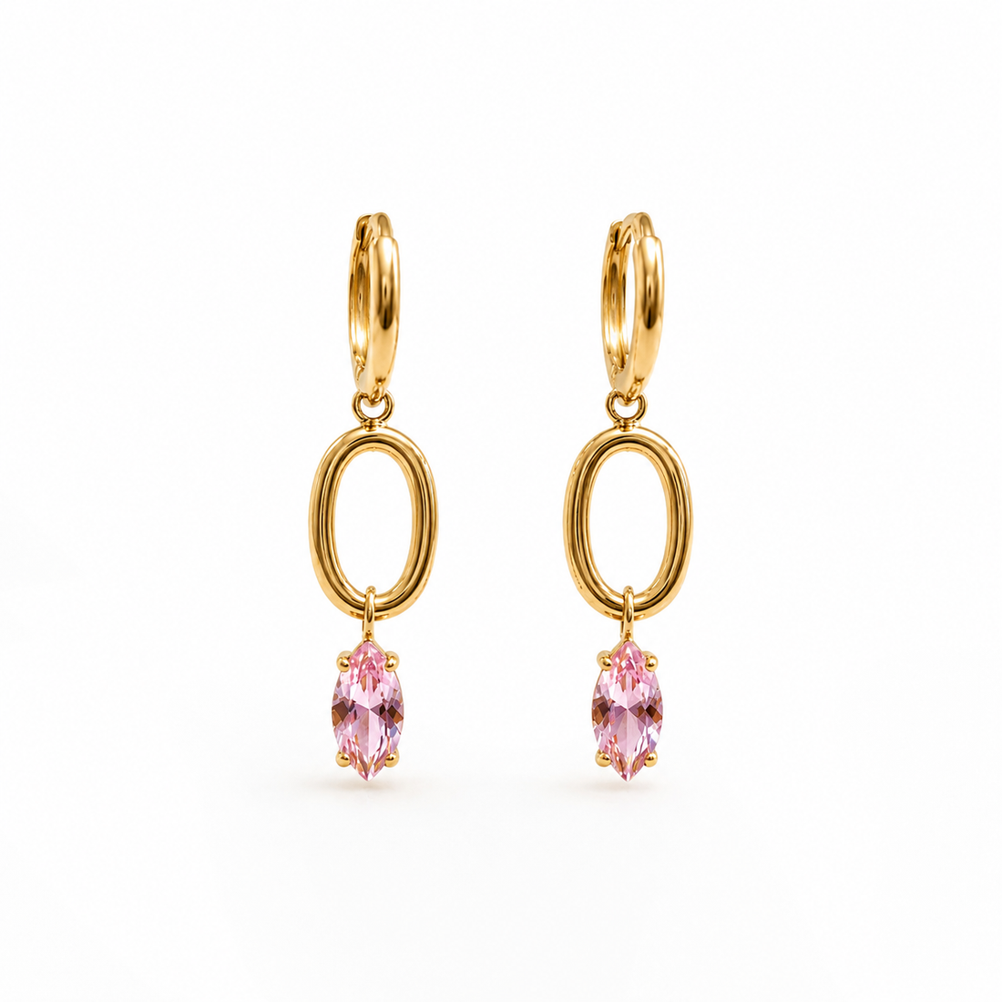 Earrings 339 - 316L stainless steel by Qimati
